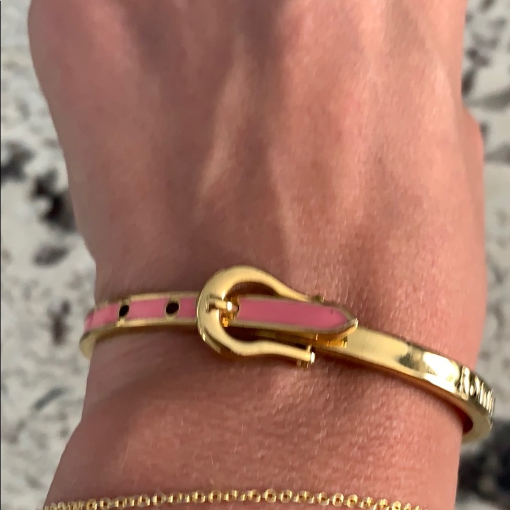 Juicy Couture Buckle Bracelet PINK
